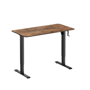 Biurko manualne z regulacją Moris 110BR 120x60 cm