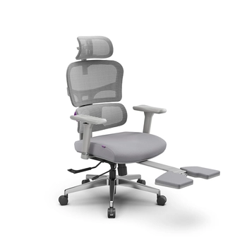 Ergonomiczny fotel Spacetronik LUMBO 44 Szary