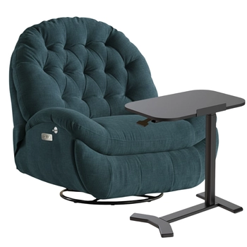 Zestaw wypoczynkowy fotel elektryczny Spacetronik Flax 04M + stolik regulowany