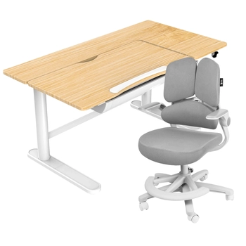 Zestaw biurko elektryczne z krzesłem dla dziecka Spacetronik SPE-X116W