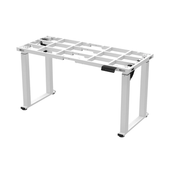 Stelaż biurka elektrycznego SPE426W 4 nogi 71–118 cm biały 100kg udźwigu