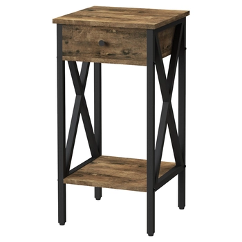 Stolik nocny, biurkowy z szufladą Funky Furniture